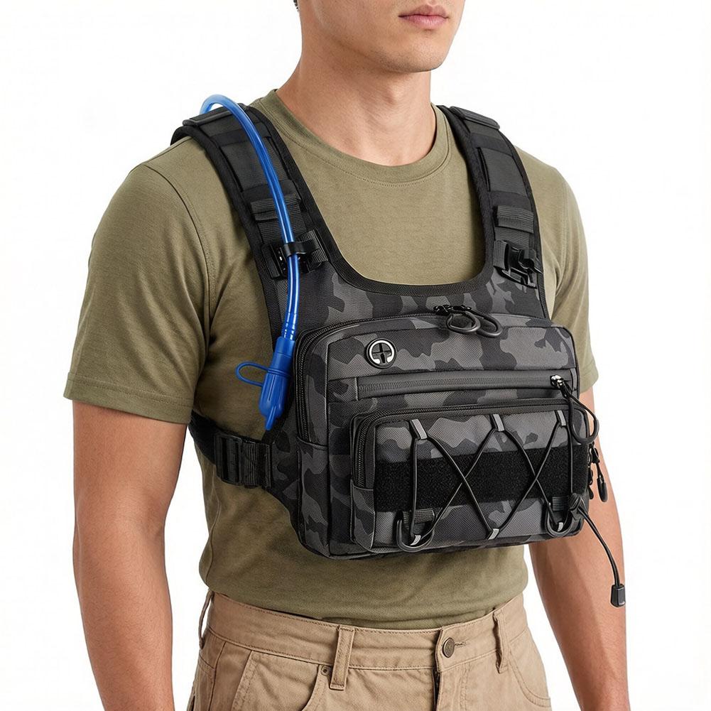 Hydration Vest - Koşu Göğüs Çantası Hidrasyon Yeleği Bisiklet