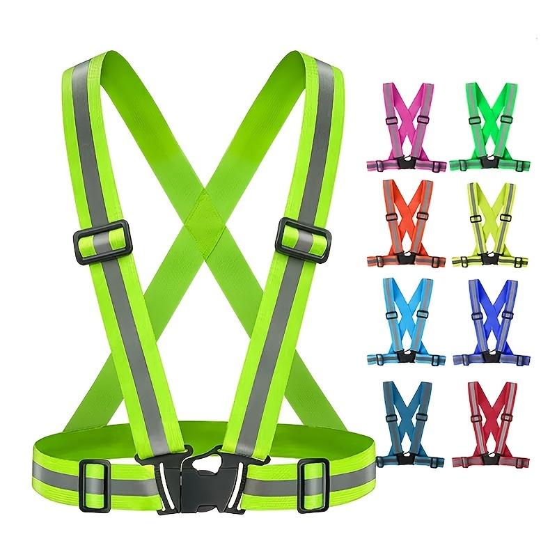 Running Visibility Gear - Garter Yansıtıcı Güvenlik Yeleği, Gece Sürüşü,