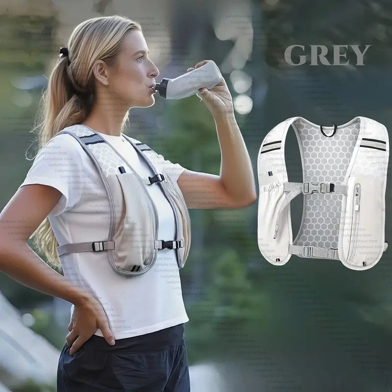 Hydration Vest - Hafif, Su Hazneli Yelek Sırt Çantası,