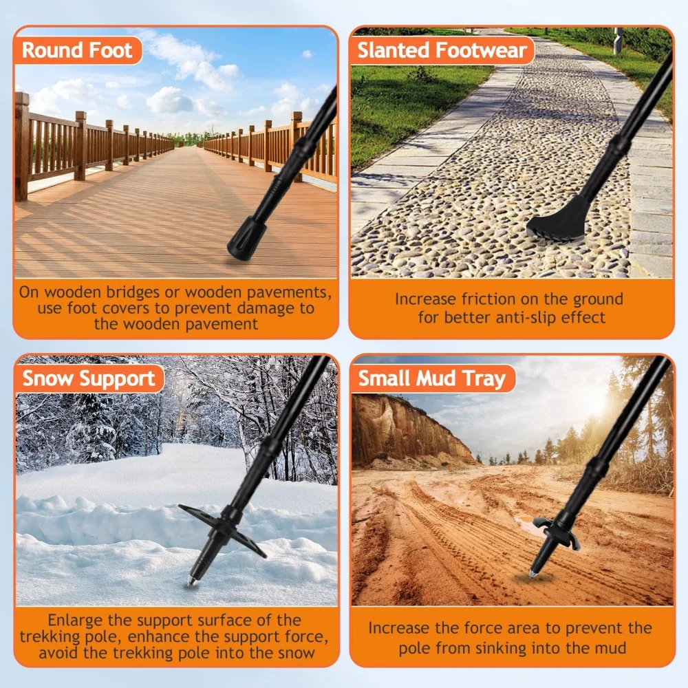 2'li Paket Hafif Katlanabilir  - Trekking Pole Carbon incelemesi ve fiyatı