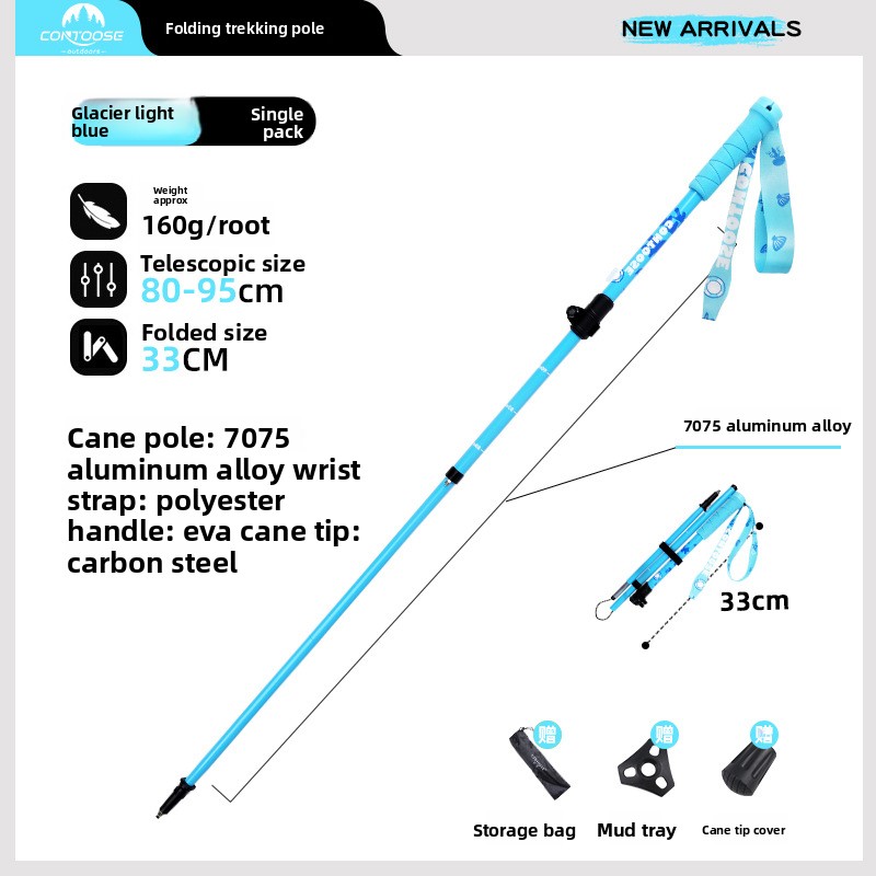 Çocuklar için Katlanabilir Tre - Trekking Pole Carbon incelemesi ve fiyatı