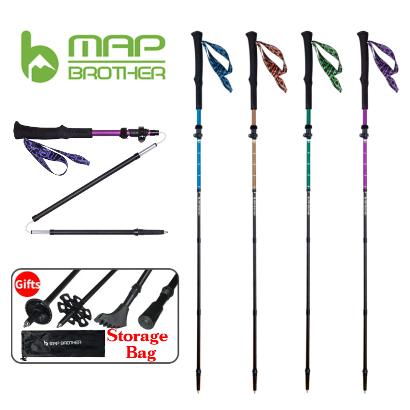 Harita kardeş M3030 hafif katl - Trekking Pole Carbon incelemesi ve fiyatı